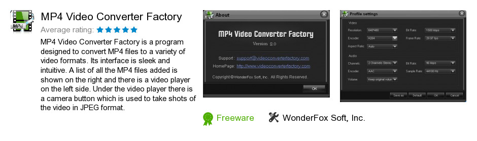 MP4 Video Converter Factory