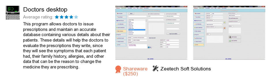 Doctors desktop