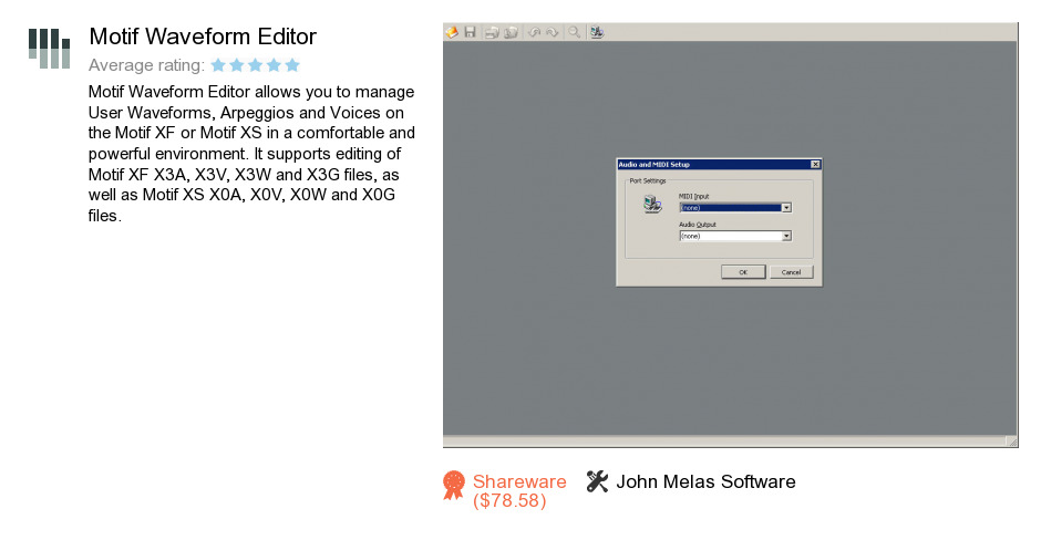 Motif Waveform Editor