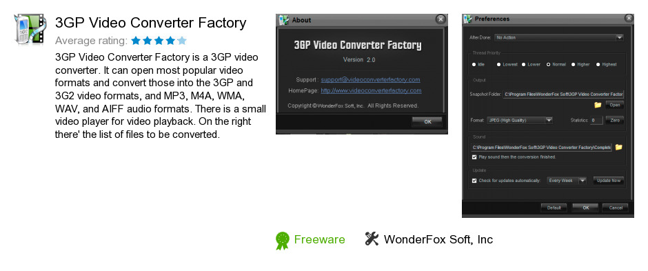 3GP Video Converter Factory