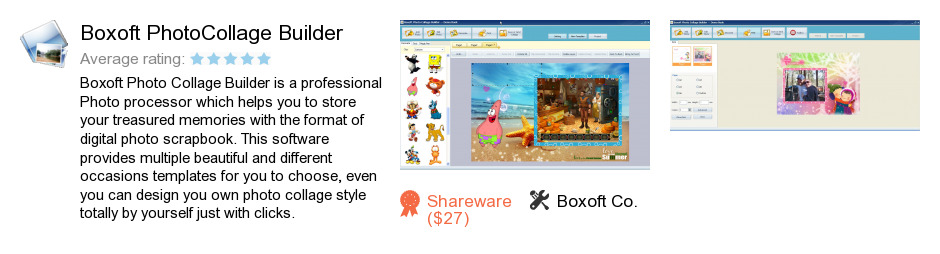 Boxoft PhotoCollage Builder