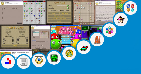 Software collection for Alchemy Reactions Game