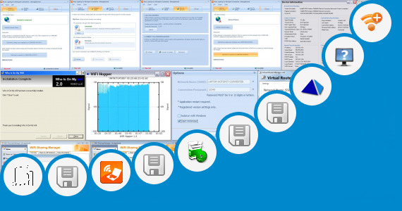 Software collection for Windows Ce Wifi Configuration