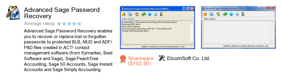 Advanced Sage Password Recovery
