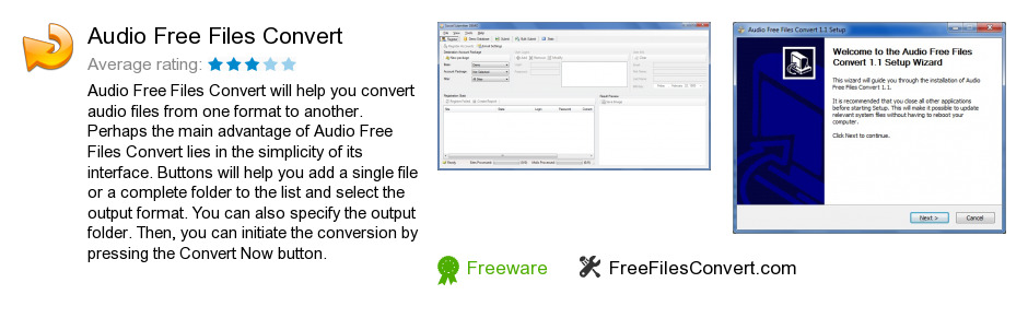 Audio Free Files Convert