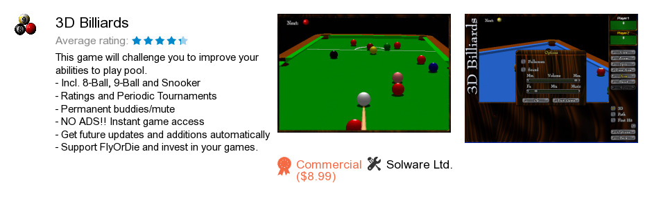 3D Billiards