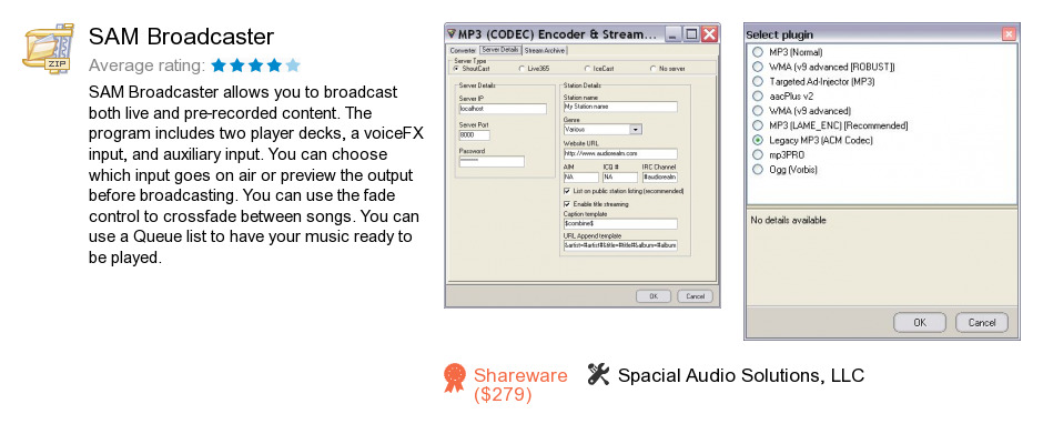 SAM Broadcaster