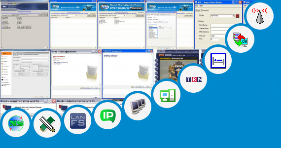 Software collection for Broadcast Check Software In Network