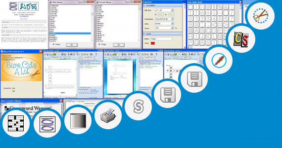 Software collection for Newspaper Cutting Font Free