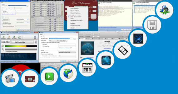 Software collection for What Audio Software Does Taps Use