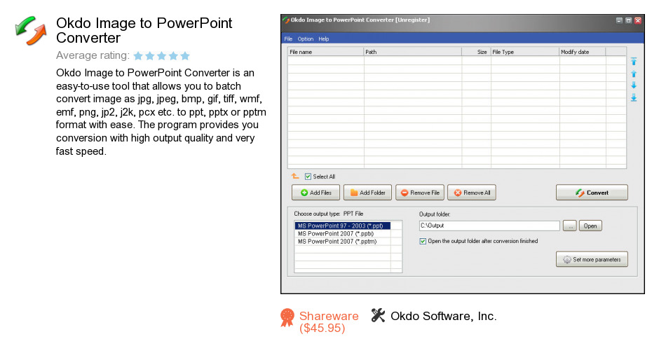 Okdo Image to PowerPoint Converter