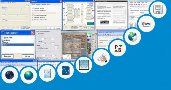 Software collection for Free Name In Lights Generator