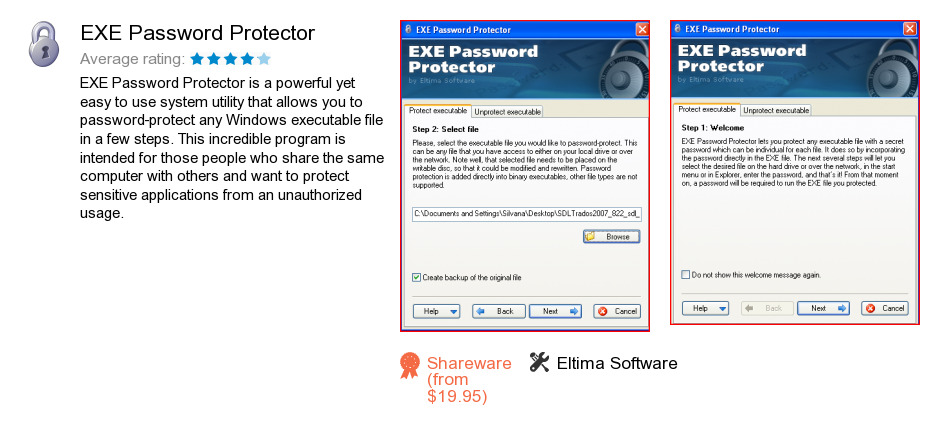 EXE Password Protector