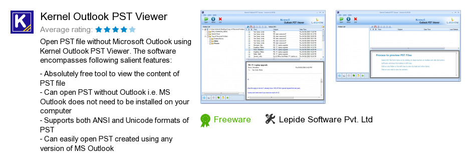 Kernel Outlook PST Viewer