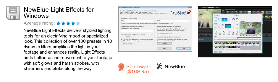 NewBlue Light Effects for Windows
