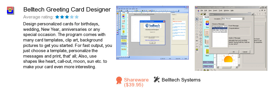 Belltech Greeting Card Designer