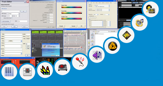 Software collection for Mixer Full Songs