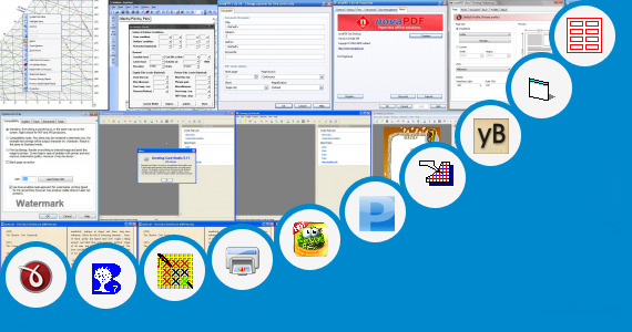 Software collection for Chart Paper Border Designs