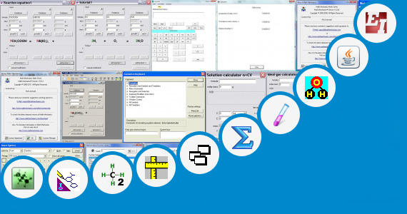 Software collection for Chemical Equation Editor