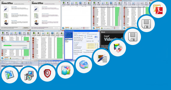 Software collection for Corel Quick Sort
