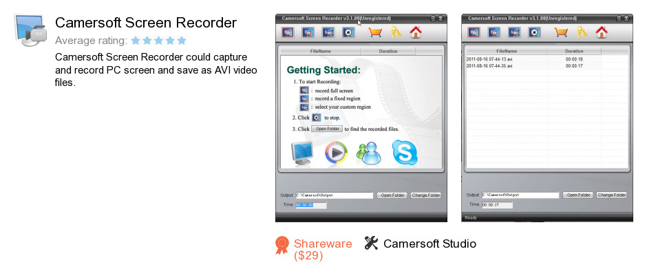 Camersoft Screen Recorder