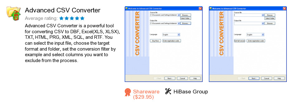 Advanced CSV Converter