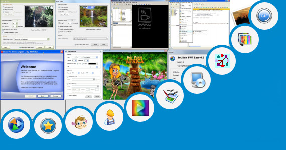 Software collection for Animated Gif Theme Park