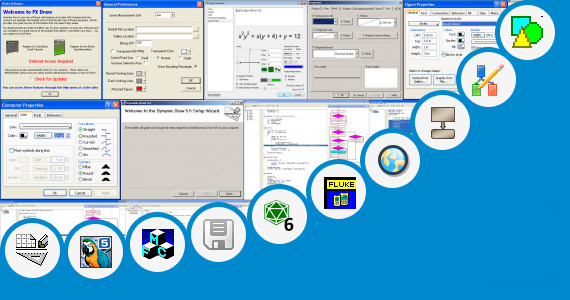 Software collection for Draw Hardware Block Diagram Tool