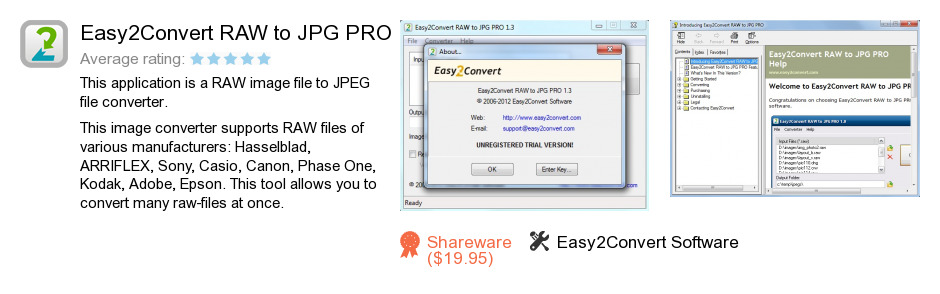 Easy2Convert RAW to JPG PRO
