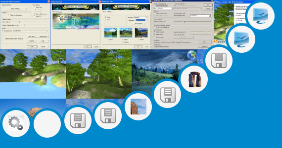 Software collection for Rocky Mountain Screensaver