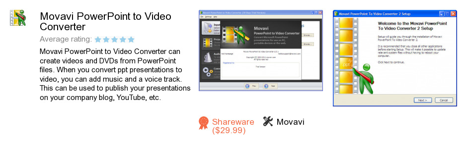 Movavi PowerPoint to Video Converter