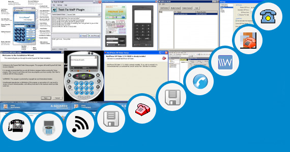 Software collection for Voip Soft Dialer