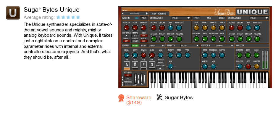 Sugar Bytes Unique