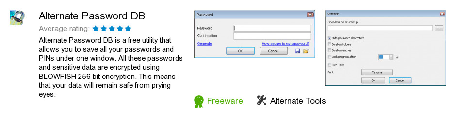 Alternate Password DB