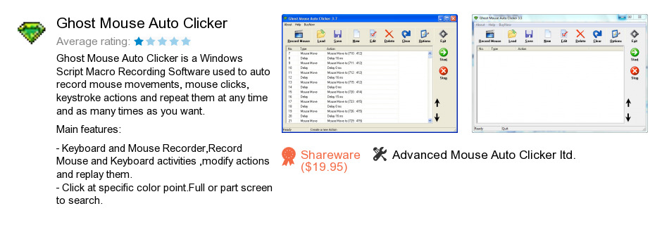 Ghost Mouse Auto Clicker