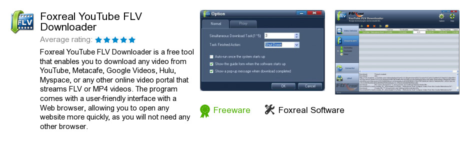 Foxreal YouTube FLV Downloader