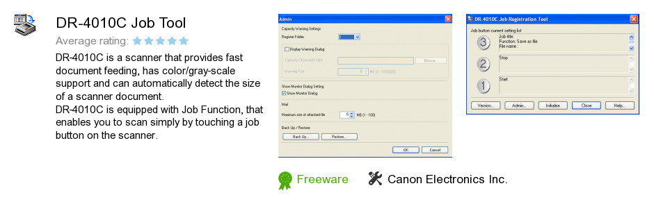 DR-4010C Job Tool