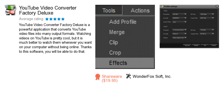 YouTube Video Converter Factory Deluxe