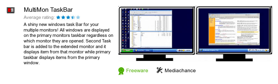 MultiMon TaskBar