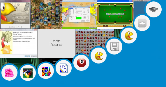 Software collection for 400 In 1 Game Pocket Game