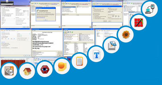 Software collection for Font Cross Hit Free