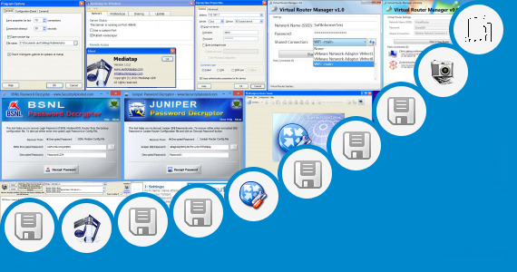 Software collection for Claro Router Password