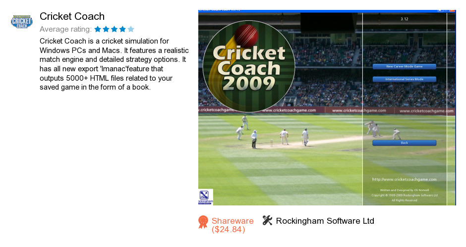 Cricket Coach