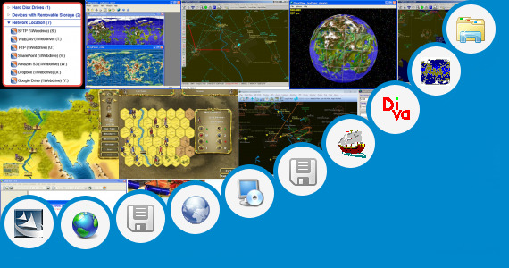 Software collection for Hd Map Of India With River