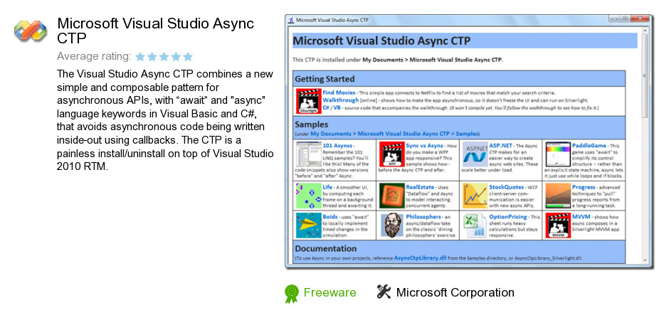Microsoft Visual Studio Async CTP