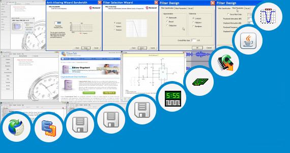 Software collection for Circuit Wizard Sample Circuits