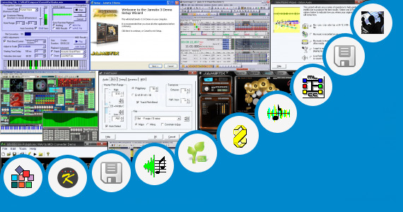 Software collection for Windows Midi Sequencer