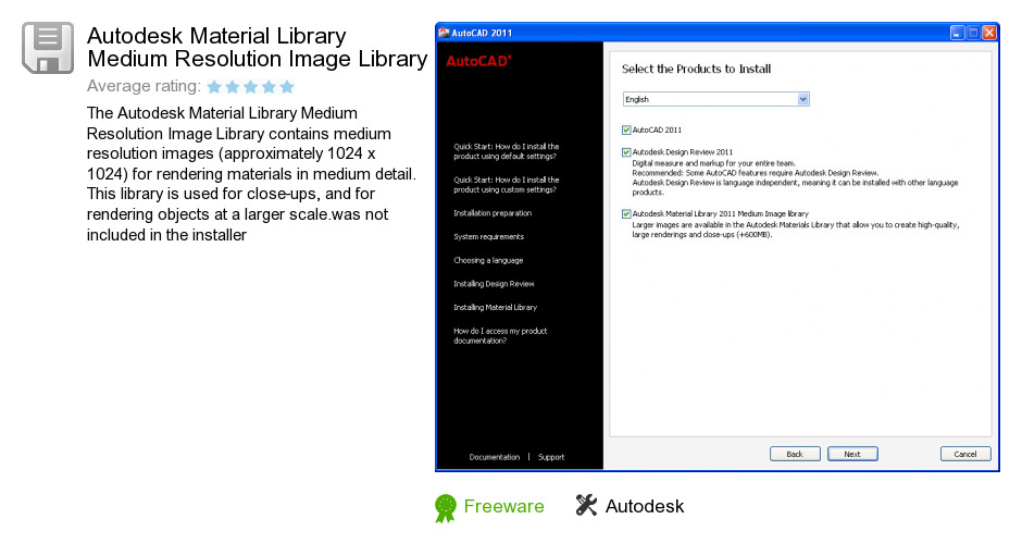 Autodesk Material Library Medium Resolution Image Library