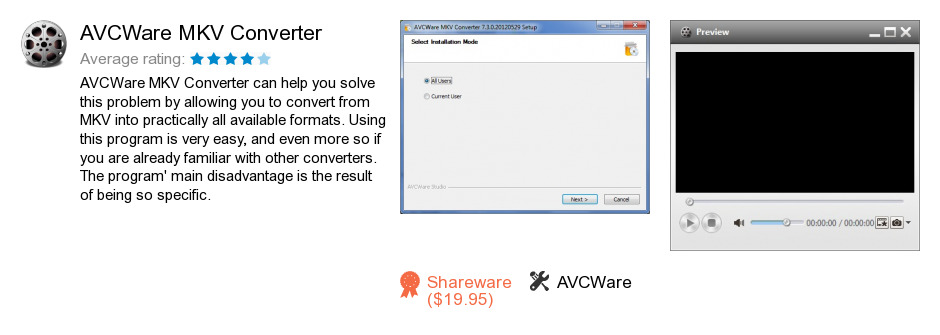 AVCWare MKV Converter