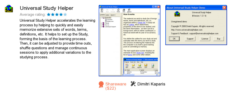 Universal Study Helper